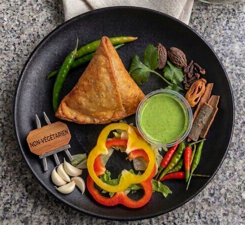 Samosa au poulet